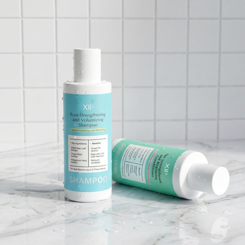 Root-Strengthening and Volumizing Shampoo and Hair Strengthening and Repairing Conditioner Set